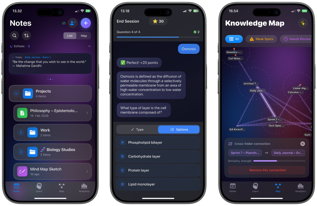 learn and remember with wisen. Connect your ideas, target your weak points and keep knowledge alive